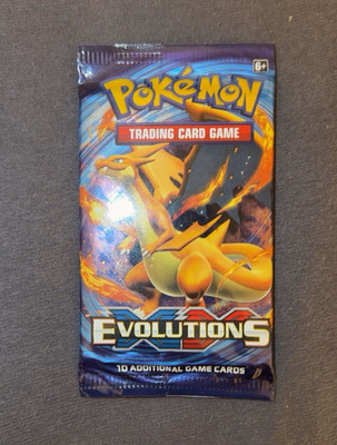 Evolutions Charizard Booster Pack 10 Karten Englisch (1 Pack)