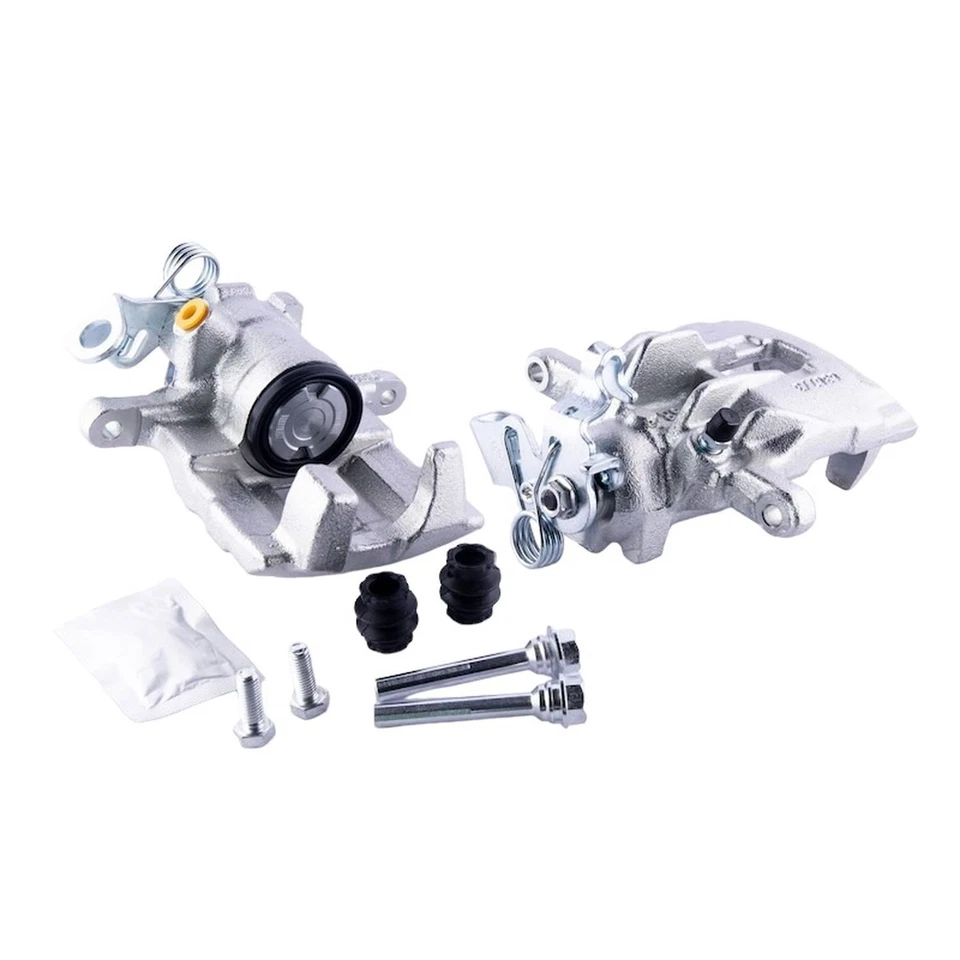 Pinza de freno de disco Hella Pagid 355783491 para 00-03 Volkswagen EuroVan Foto 2 de 4