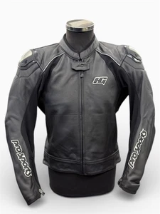 Hein Gericke PSX Trophy Mens Sports Motorcycle Jacket - Black