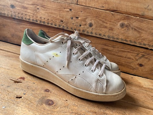 Vintage 60's Adidas Robert haillet leather sneaker sz 7.5made in France - Picture 9 of 19