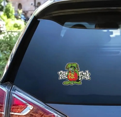 🔥 ENORME 6” Rat Fink Ed Big Daddy Roth Hot Rod Arte Vinilo Calcomanía Coche Camión - Imagen 4 de 8