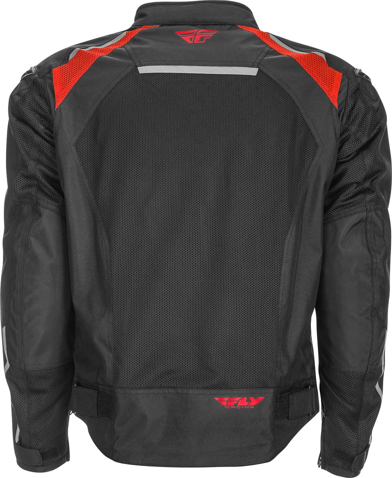 FLY Racing - 477-4053M - COOLPRO MESH JACKET BLACK/RED MD 191361227950 ...