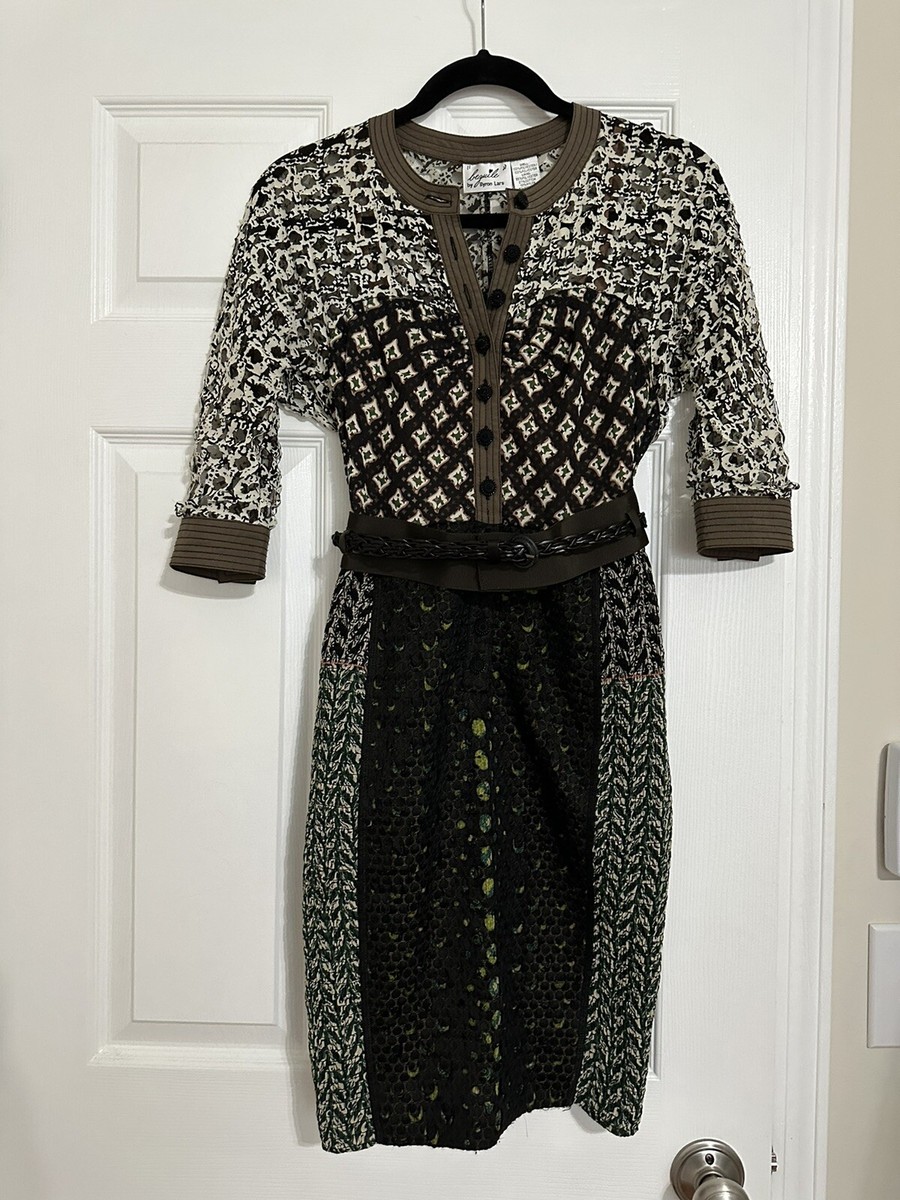byron lars lace dress Byron Lars Versailles Sleeve Sheath Dress