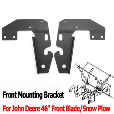 John Deere 46 Front Blade Mounting Bracket Kit - GXH24760 GXH24761 - Pair Left & Right