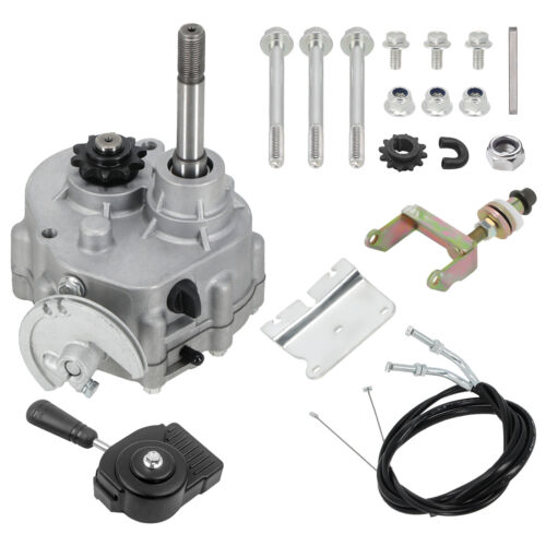 Go Kart Forward Reverse Gear Box For 2HP-14HP Engine 4 Stroke Transmission 10T - Picture 2 of 12