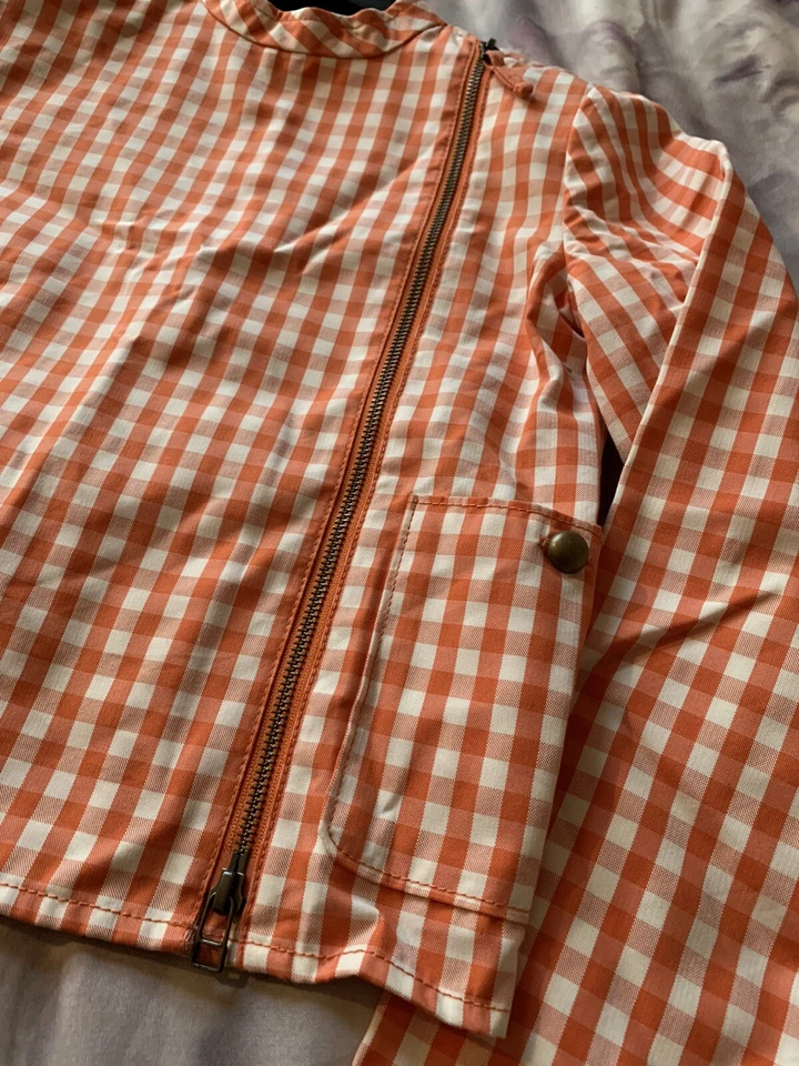 STELLA MCARTNEY GAP KIDS (14-16) Girl Kids Vicky Cotton Jacket Light Coat Orange - Изображение 3 из 4