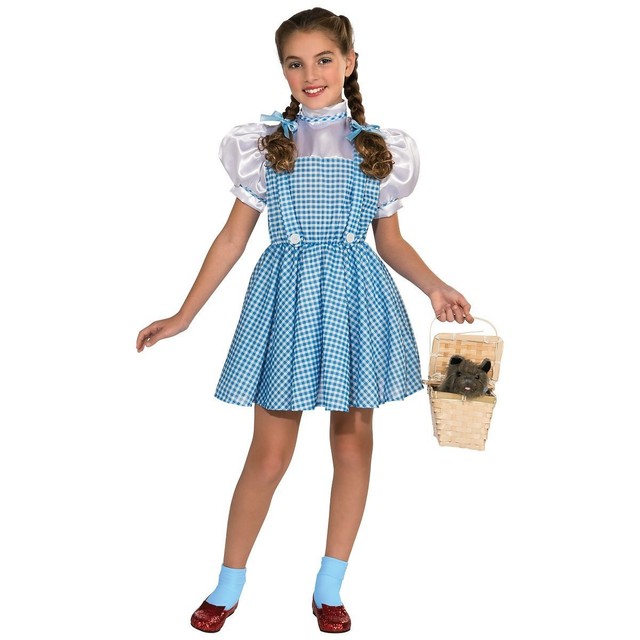 THE WIZARD OF OZ DOROTHY CHILD HALLOWEEN COSTUME GIRLS SIZE MEDIUM 8-10 | eBay