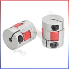 D40xL85mm CNC Flexible Shaft Coupling Spider Splined Alu Jaw Plum Coupler Motor