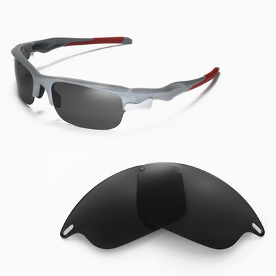 New Walleva Black Replacement Lenses 