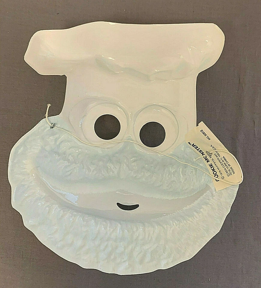 SESAME STREET COOKIE MONSTER HALLOWEEN MASK PVC CHILD SIZE - Image 2 of 3