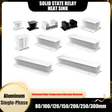 Single-Phase Solid State Relays Heat Sink Aluminum 80/100/126-300mm lengths