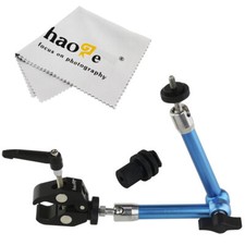 11" Stainless Steel Magic Arm Mini Clamp for HDMI LCD Monitor LED Light Camera