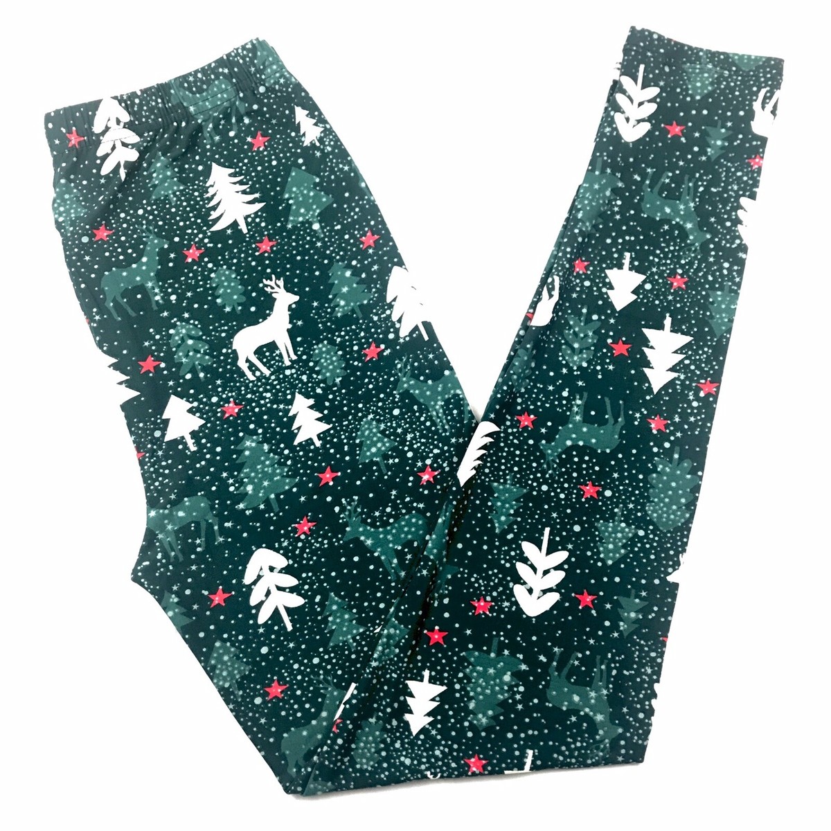 Legging De Noël Flocon De Neige – Douceur Buttery Soft Taille Unique