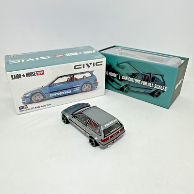 Mini GT x Kaido House 1:64 Honda Civic EF Kaido Works V1 KHMG126
