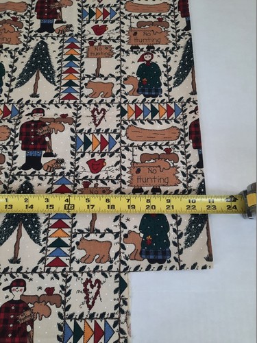 NORTHWOODS ADVENTURE BY LEANNE ANDERSON - 100% COTTON FABRIC REMNANT - Picture 5 of 11