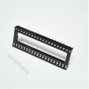 50Pcs-40-Pin-Dip-Socket-Adaptor-Solder-Type-Socket-Pitch-Dual-Wipe-Contact-u