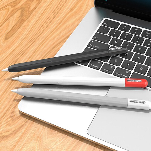Pencil Case Apple Pencil Pro Color Matching Soft Silicone Ultra Thin Protective - Afbeelding 3 van 36