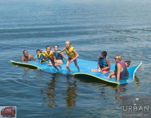 Floating Water Large Mat Lake Pool Swimming Float Raft Lounge Island Lily Pad 15 Ebay