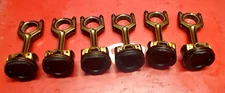 2015-2019 BMW 640I OEM 3.0L ENGINE PISTON AND CONNECTING ROD SET OF 6