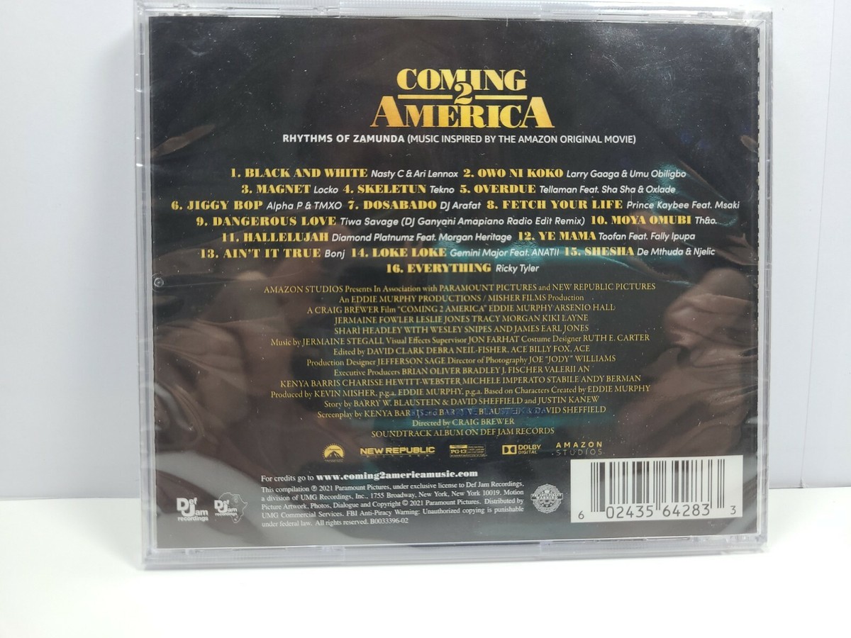 Coming America: Rhythms of Zamunda (Music Inspired by the Movie) NEW,  SEALED