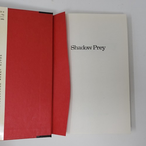 Shadow Prey by John Sandford (1990, Hardcover, Dust Jacket, Prey Series #2) - Picture 5 of 7