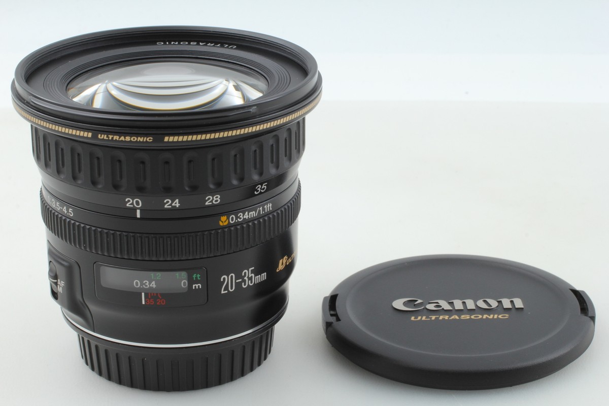 N MINT w/cap] Canon EF 20-35mm f/3.5-4.5 USM AF Wide Angle