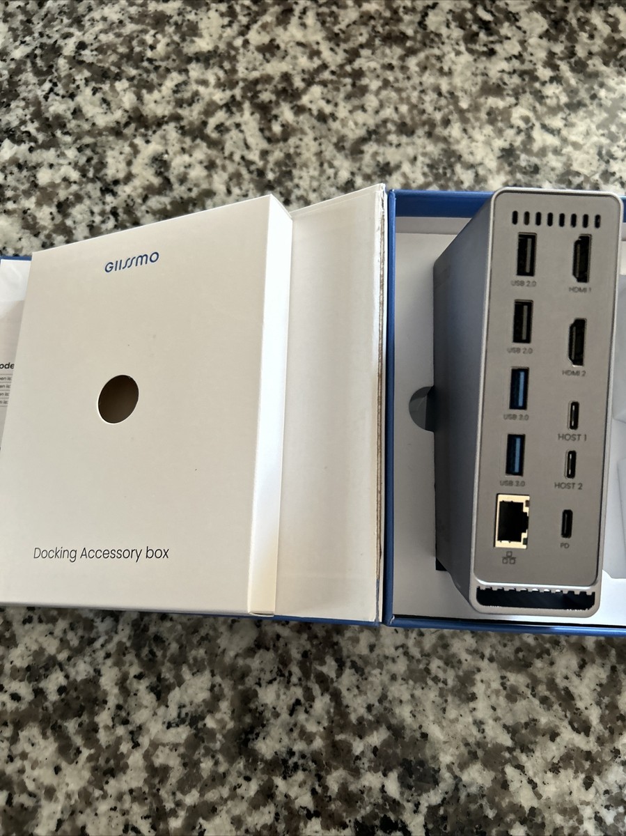 GIISSMO MacBook Pro Docking Station 14-in-2 Dual USB C 5E01 GIISSMO MacBook Pro Docking Station 14-in-2 Dual USB C 5E01