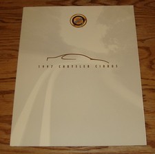 Original 1997 Chrysler Cirrus Foldout Sales Brochure 97