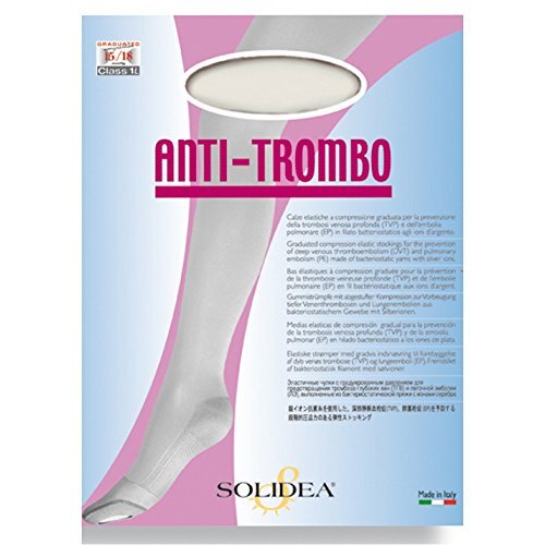SOLIDEA ANTITHROMBO  140 Calza L Bianca