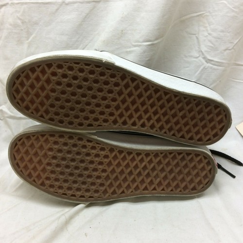 Vans Zapatillas de Skate Fuera de Pared Top Alto Unisex Hombres 5.5 Mujeres 7 Grises - Imagen 4 de 12