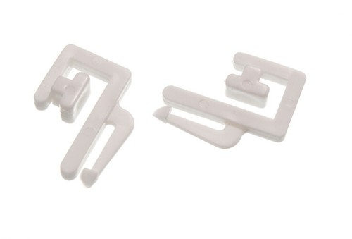 New 1,000 X Curtain Track Glide Hooks Fits Swish Ruche Rails - Onestopdiy - HD - 第 1/1 張圖片