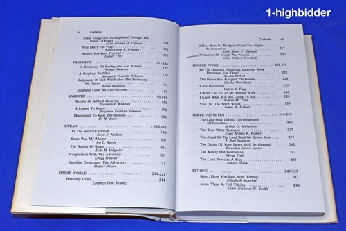 SIGNED! When Faith Writes the Story: 126 LDS Stories by Category Jensen 1st HCDJ - Picture 8 of 10