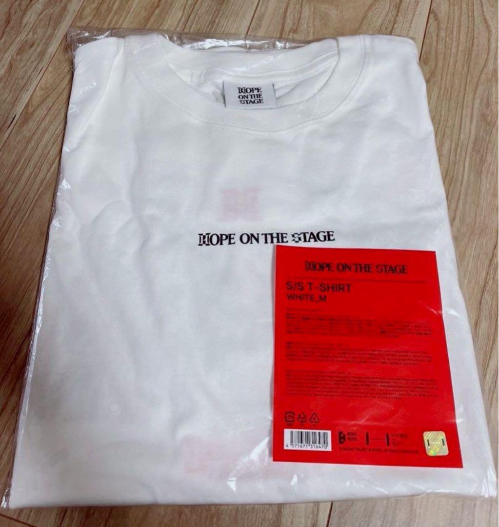 CAMISETA BTS J-HOPE HOPE ON THE STAGE Oficial MD Limitada Blanca Versión TALLA M