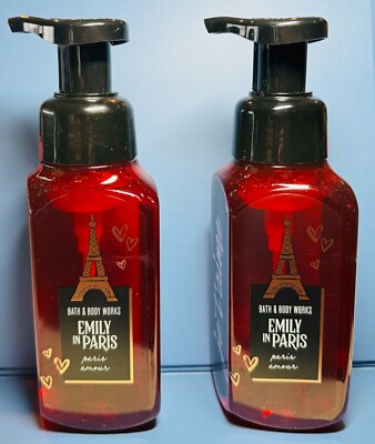 *NEW* EMILY IN PARIS / PARIS AMOUR 2PK ~ GENTLE FOAMING SOAP ~ Bath & Body Works