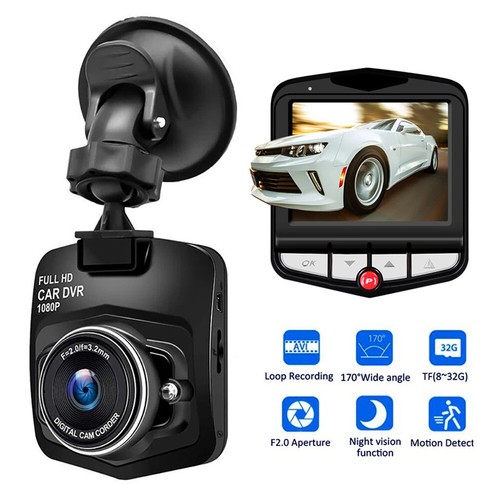 1080p Full HD Dashcam Auto DVR Frontkamera Videorekorder G-Sensor Nachtsicht - Bild 2 von 23