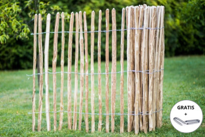Staketenzaun Holzzaun Gartenzaun Zaun Imprägniert H 50 60 70 80 90 100 120cm