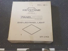 Box/2 KEYSTONE LED Panel Light, 2'x2' ,4000K, 40W, 4100 L #KT-PLED40-22-840-VDIM