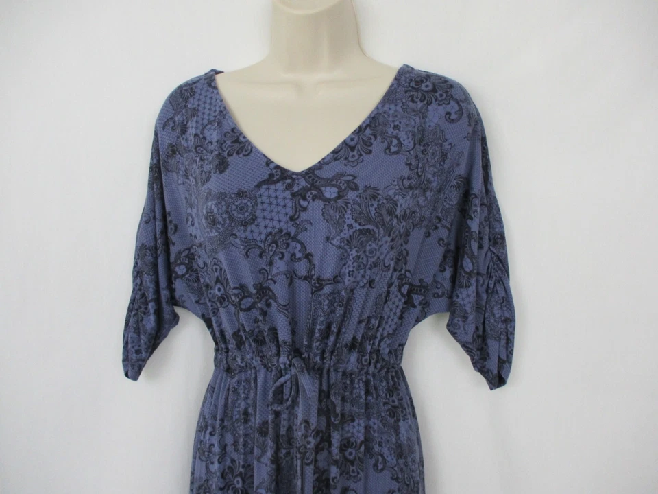 Soma Intimates ночная рубашка женщин маленький кружевной печать доломан рукав шнурка гостиной - Изображение 3 из 4