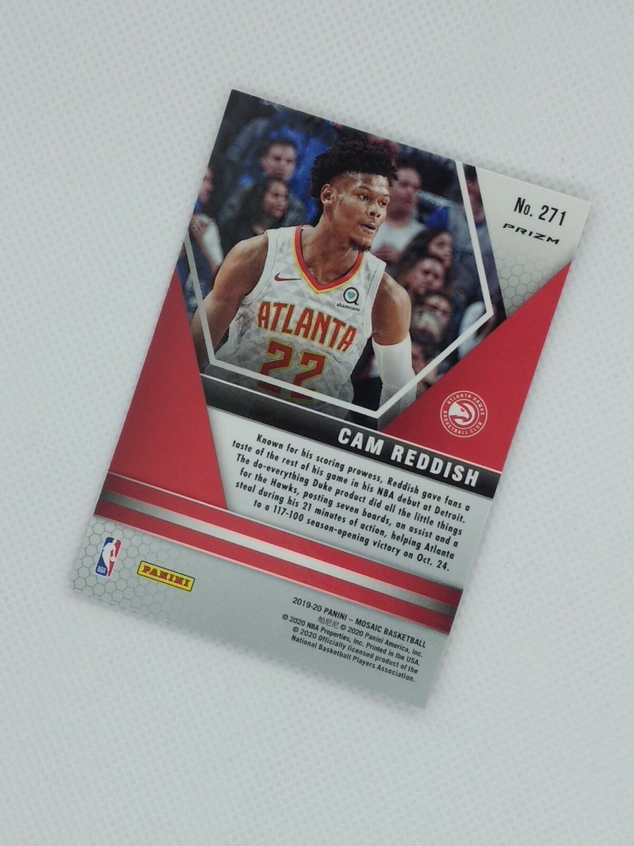 2019-20 Panini Mosaic Blue Reactive Prizm Cam Reddish Rookie