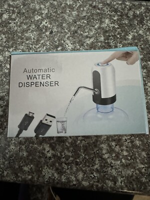 New Automatic Universal Electric Water Dispenser Pump 5 Gallon USB Bottle Switch