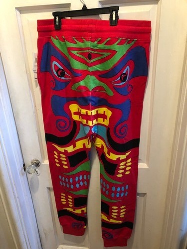 NWT IMPERIOUS RED MULTI-COLOR SWEATPANTS SIZE LARGE - Picture 2 of 6