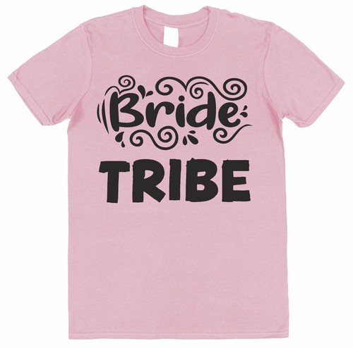 Camiseta Here Comes Bride Tribe Hen Do Noche Fin de semana Fiesta de gallina Prendas para el torso a juego - Imagen 5 de 5