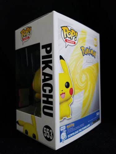 Funko Pop Anime Games Pokemon 553 Pikachu Flocked Zavvi Vinyl Figure - Picture 4 of 13