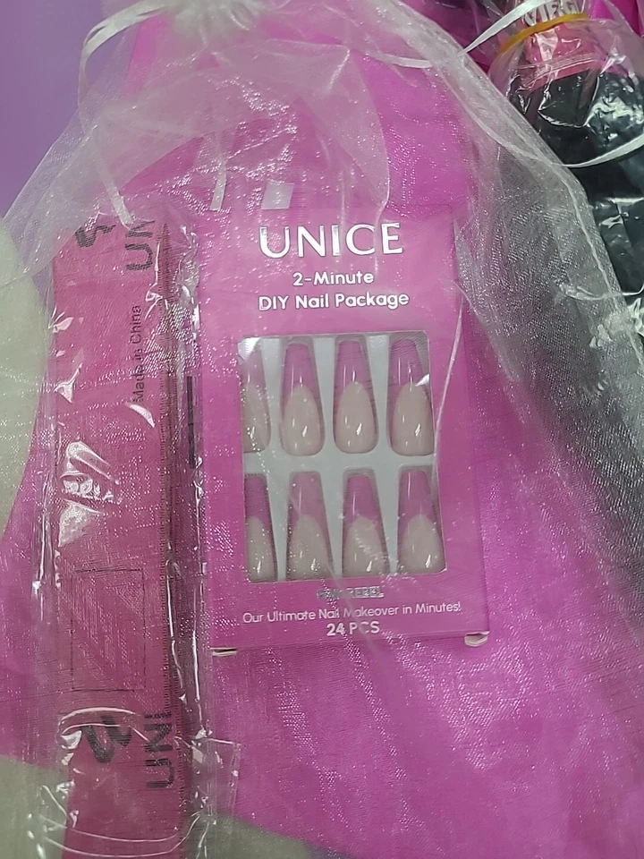 Nuevo Unice Cabello Humano Virgen Peruana 3 Paquetes de Trama 24" Negro Foto 3 de 4