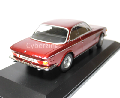 Minichamps 1971 BMW 1:18 3.0 CSI Limited Edition Red Diecast
