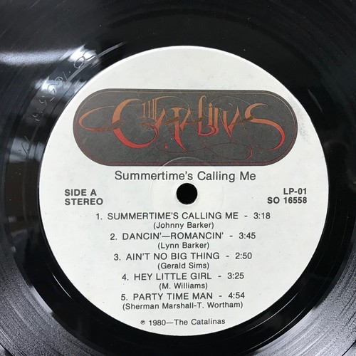 THE CATALINAS~SUMMERTIME'S CALLING ME LP RARE NC BEACH NORTHERN SOUL - Picture 6 of 8