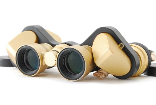 【NearMint】 Nikon Binoculars 7x15 CF Micron 2000 Gold limited (220-k126) - Picture 2 of 10
