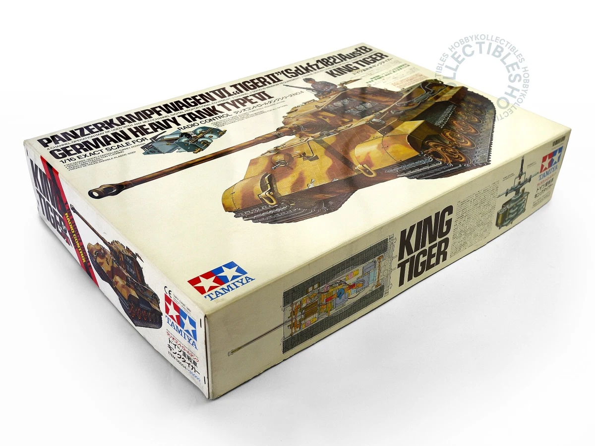 Tamiya Vintage 1 16 RC German King Tiger Heavy Tank 56004 Radio Control