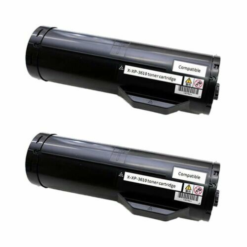 *2 PACK* XEROX 106R02731 106R2731 TONER CARTRIDGE,PHASER,WORKCENTRE 3610,3615 - Photo 1/4
