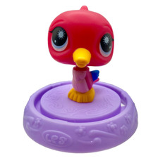 2009 Littlest Pet Shop LPS Pink Bird Bobblehead McDonald's Toy
